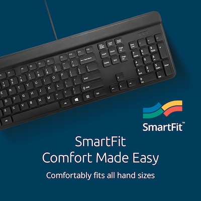 Kensington KB201 Simple Solutions Wired Keyboard(K75453TAA)