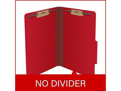 Medical Arts Press Pressboard Classification Folder, 2" Expansion, Legal Size, Deep Red, 25/Box (DV-T52-02-3DRD)
