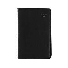 2024 AT-A-GLANCE DayMinder 5 x 8 Daily Appointment Book, Black (G100-00-24)