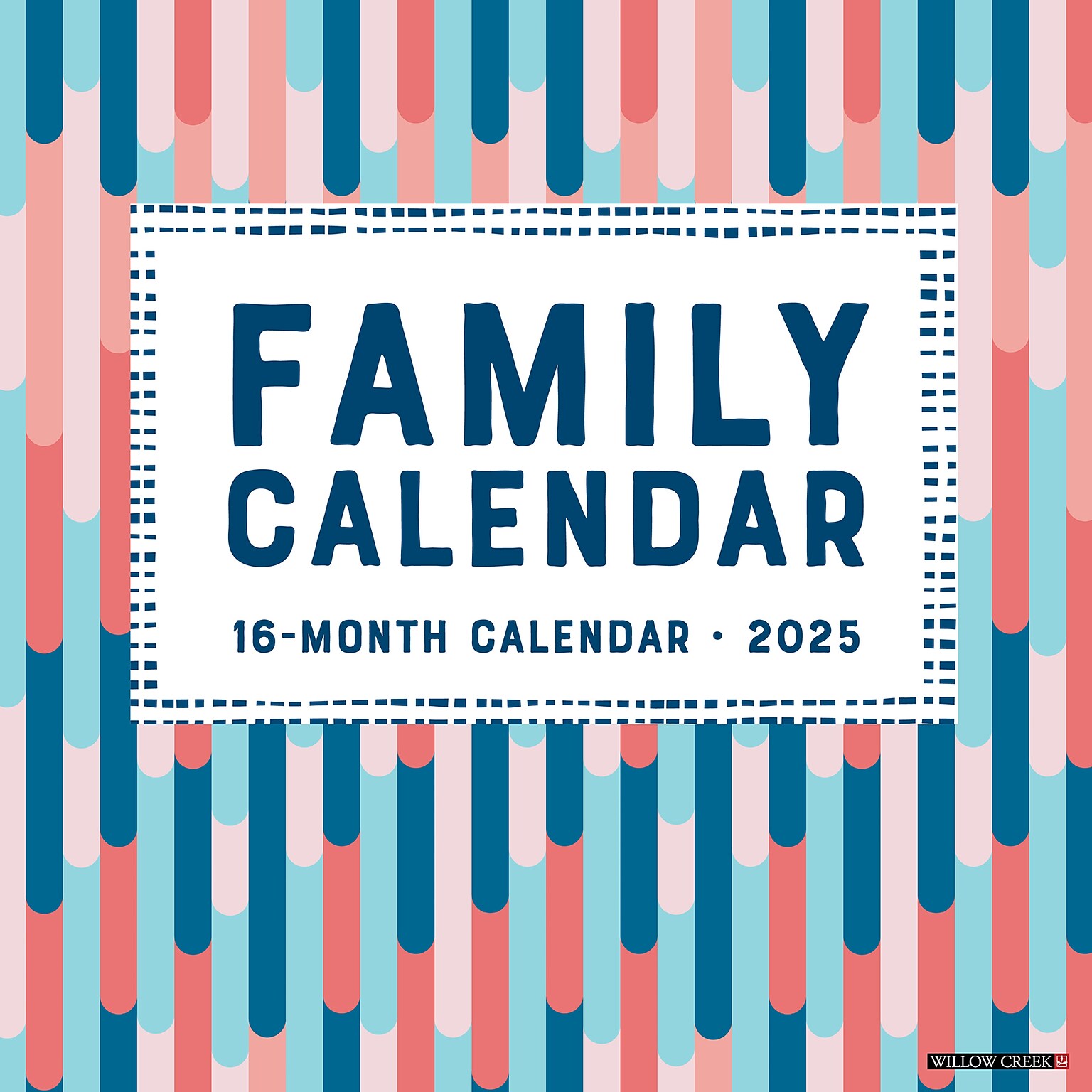 2025 Willow Creek Family Planner 12 x 12 Monthly Wall Calendar (42861)
