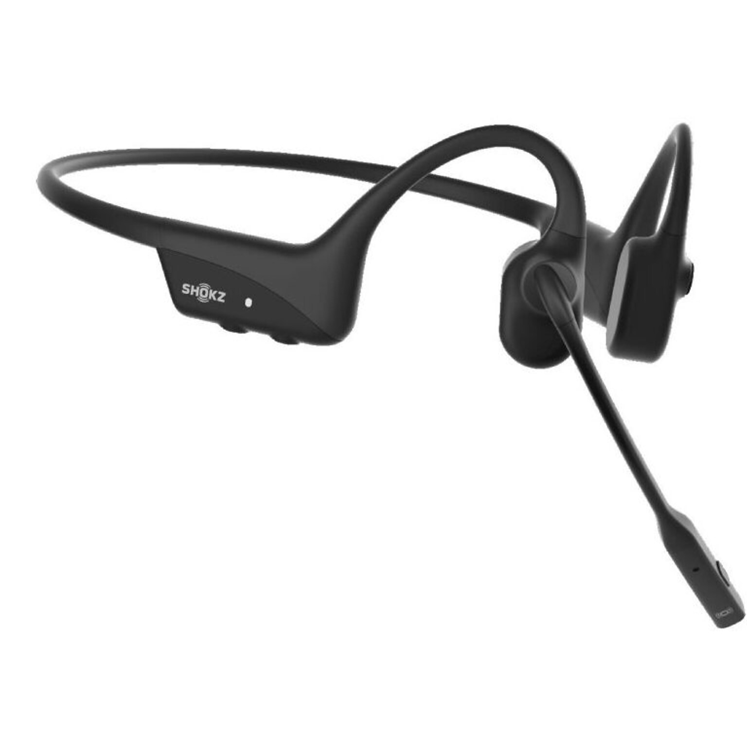 Shokz OpenComm 2UC Bone Conduction Bluetooth Wireless Open-Ear Headset, Black (C110-AA-BK-US)