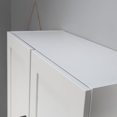 Sauder HomePlus 23"H Wall Cabinet, Soft White (442985)