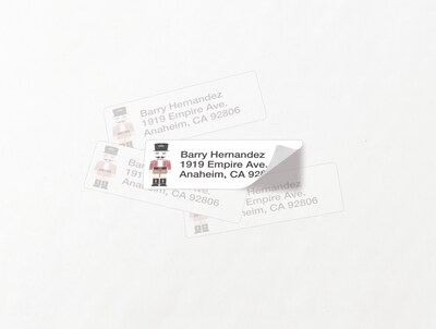 Avery Repositionable Inkjet Address Labels, 1" x 2-5/8", White, 750 Labels/Pack (58160)