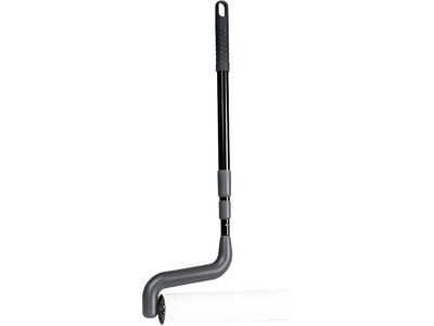 Roll N Go Klean Stick Adhesive Cleaning Roller, Black/Silver (RNG-STICK-10)