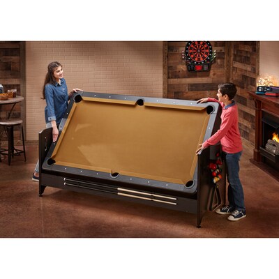 Fat Cat Original 3-in-1 7 Pockey Multi-Game Table, Tan (64-1054)