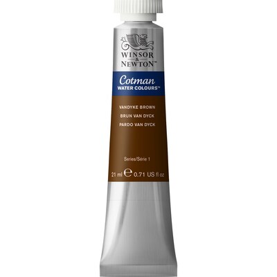 Winsor & Newton Watercolor Paint Tube, Vandyke Brown (WNX0308676)