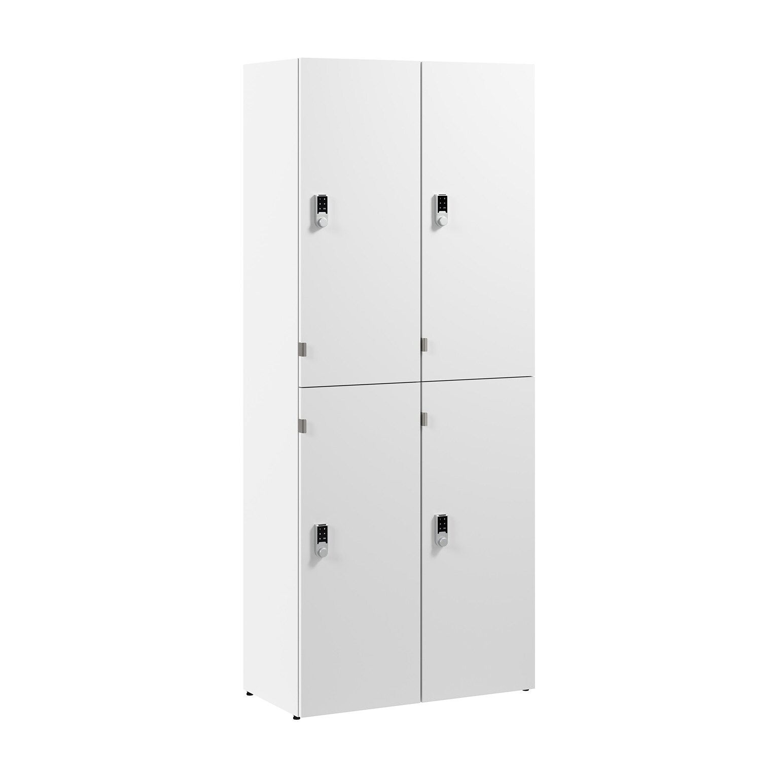 Bush Business Furniture Assure 72H 2-Tier White Storage Lockers (AUS130WHK)