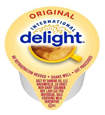 International Delight Singles Original Liquid Creamer, 0.30 oz., 384/Carton (136958)