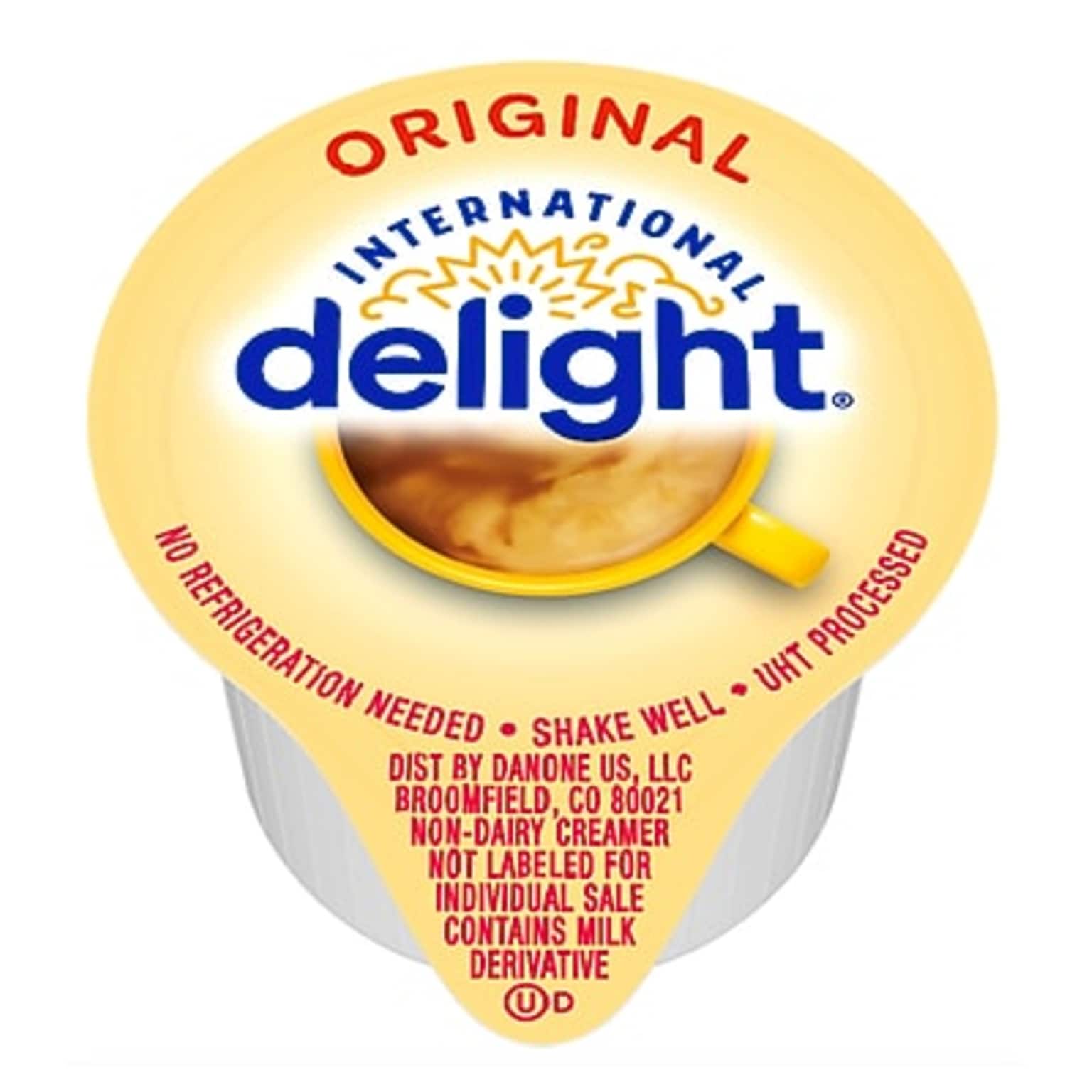 International Delight Singles Original Liquid Creamer, 0.30 oz., 384/Carton (136958)