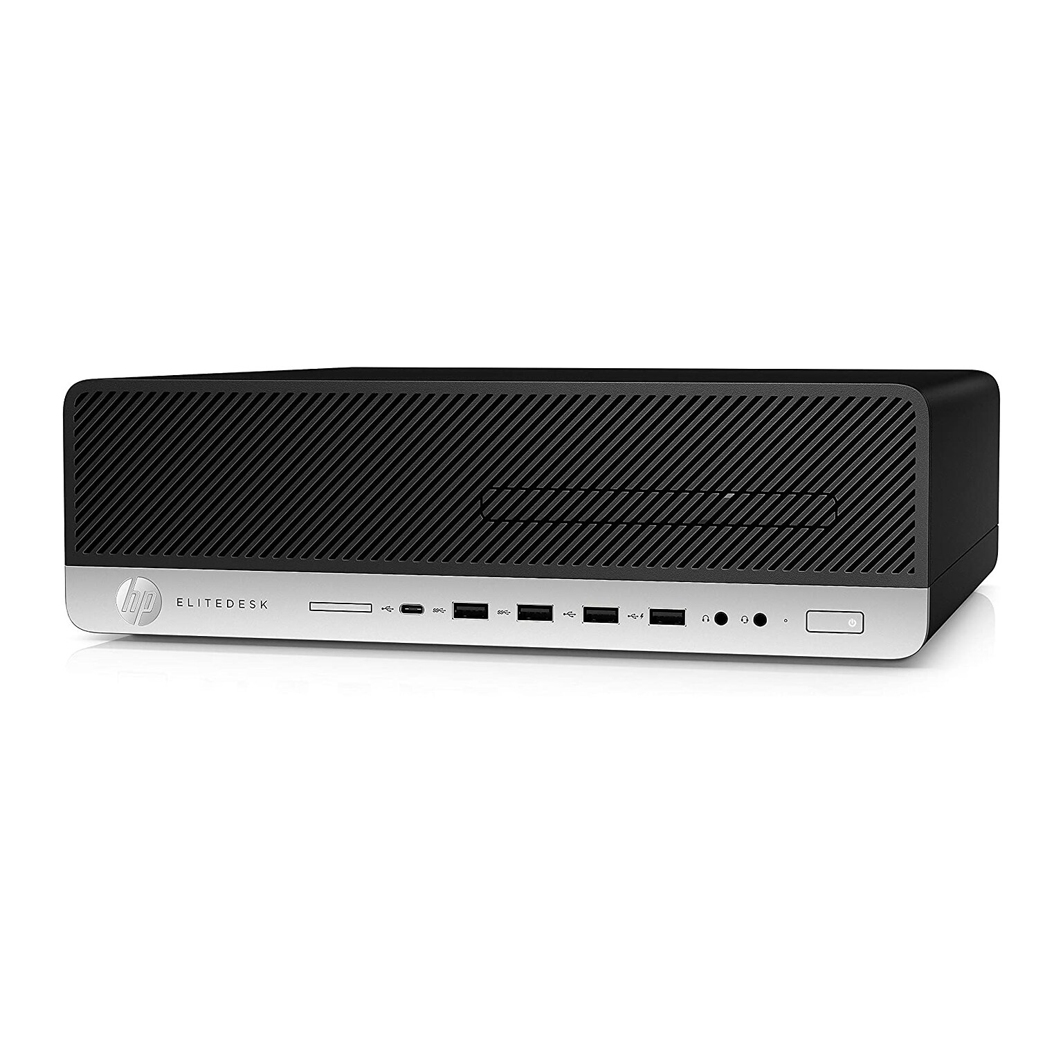 HP EliteDesk 800 G4 SFF Refurbished Desktop Computer, Intel Core i7-8700 3.2GHz, 16GB RAM, 512GB SSD, Windows 11 Pro