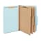 Staples® 60% Recycled Pressboard Classification Folder, 3-Dividers, 3 1/2 Expansion, Letter Size, B
