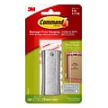 Command™ Universal Picture Hanger w/ Stabilizer Strips, Silver (17047-ES)