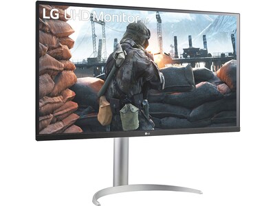 LG 27" 4K Ultra HD 60 Hz LCD Monitor, Black/White (27BP55U-B)
