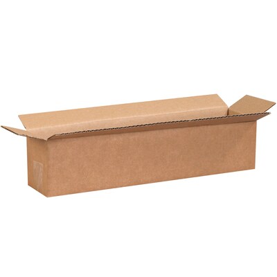 18 x 4 x 4 Shipping Boxes, 32 ECT, Brown, 25/Bundle (1844)