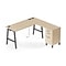 Union & Scale™ Essentials 60W L-Shaped Desk, Natural (UN60420)