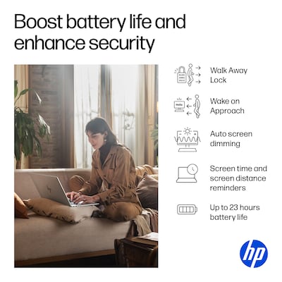 HP OmniBook 7 Flip 16" FHD 2-in-1, Copilot+ PC, Intel Core Ultra 5, 16GB RAM, 512GB SSD,+ 23 hours battery, Windows 11 Home