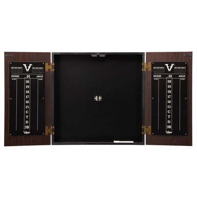 Viper Stadium Dartboard Cabinet with Shot King Sisal Dartboard (40-0376)