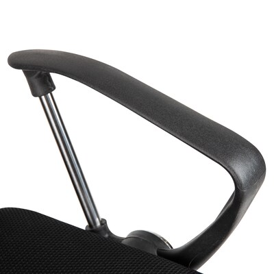 Mind Reader Ergonomic Mesh Swivel Computer and Desk Chair, Black (OFFCHAIR19-BLK)