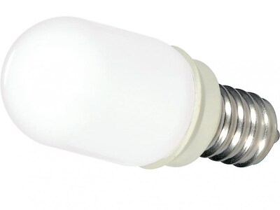 Satco Lighting 0.8-Watt Warm White LED Decorative Bulb, 12/Carton (S9176)