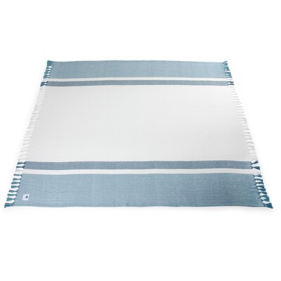 Oceanside Beach Blanket - High Tide Blue