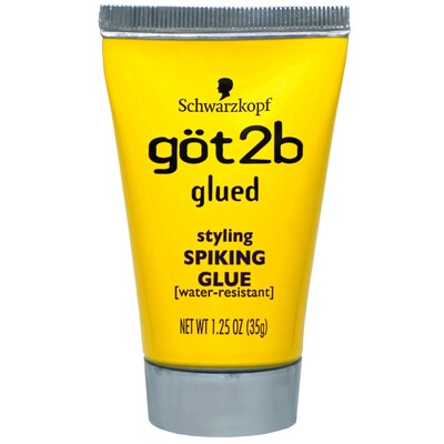 got2b Glued Hair Spiking Glue, 1.25 oz Tube, 3 Tubes/Box, 16 Boxes/Carton