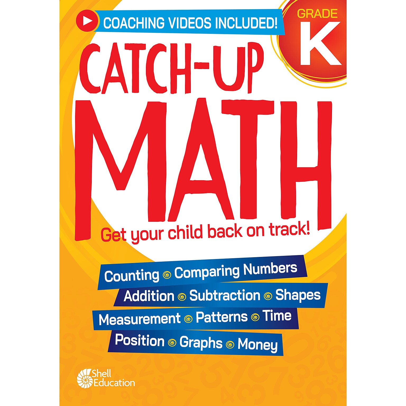 Shell Education Catch-Up Math Book, Kindergarten (SEP146442)