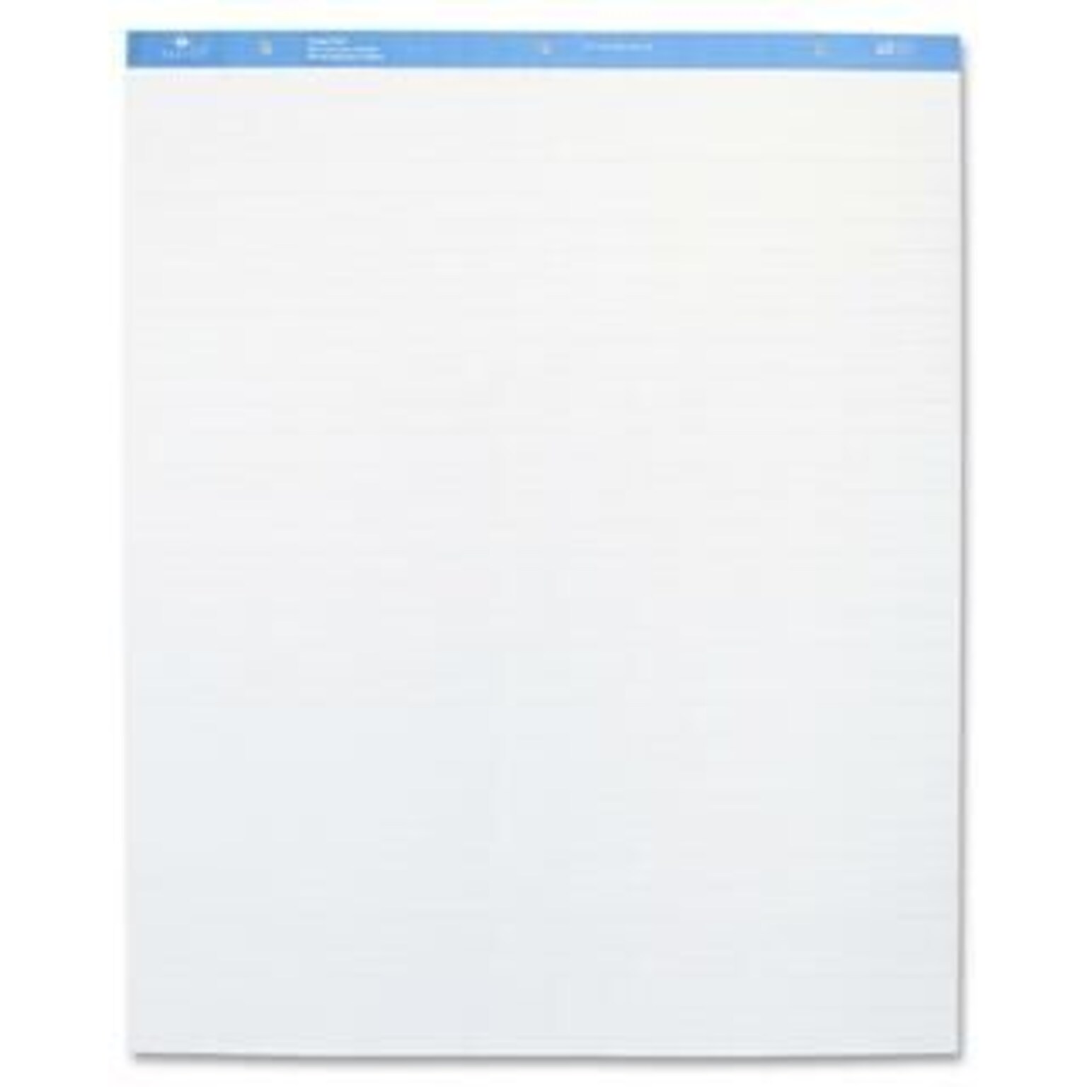Imperial Easel Pads, 27 X 34, Glued At Top, 3 Hole Punched, 1 Ruled Short Way, White, 50Sht/Pad, 4Pad/Case