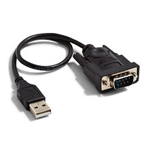 NXT Technologies™ 1 USB/9-Pin Serial, Black (NX29764)