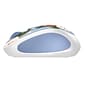 Logitech Design Limited Edition Summer Breeze Wireless Ambidextrous Optical Mouse, Multicolor (910-007056)