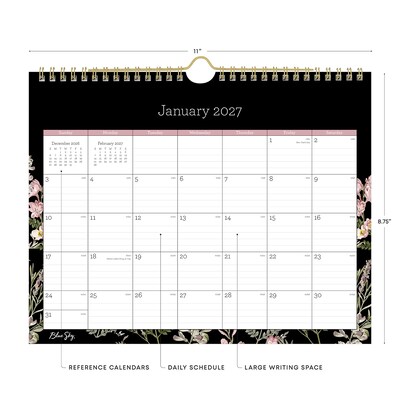 2027 Blue Sky Nevaeh 11 x 8.75 Monthly Wall Calendar (139941-27)