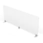 MooreCo Freestanding Desktop Divider, 24"H x 60"W, Clear Acrylic (45268)