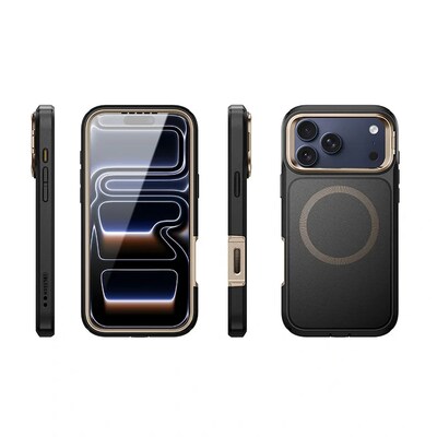 i-Blason Ares Flip Magsafe Rugged Case for iPhone 17 Pro Max, Shock Absorbing, Desert (iPhone2025Max-AreFlip-GSSP-Desert)
