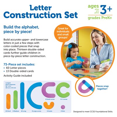 Learning Resources Letter and Number Activity Set (LER8555)