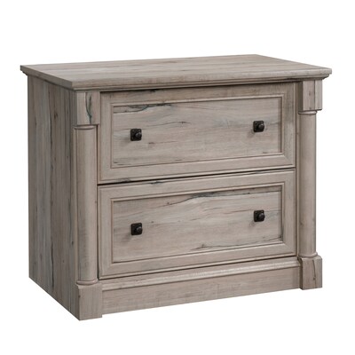 Sauder Palladia 2-Drawer Lateral File Cabinet, Letter/Legal Size, 29.63H x 36.75W x 22D, Split Oak (424812)