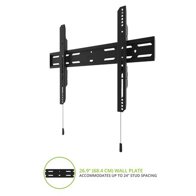 Kanto Fixed Low-profile TV Wall Mount for 32" - 90" TVs, Black (PF300)