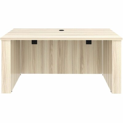 Lorell Essentials 60" W Sit to Stand Executive Desk, Modern Elm (LLR66308)