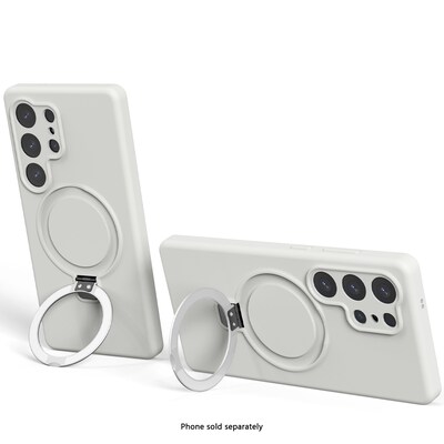 SaharaCase Venture Phone Case for Galaxy S25 Ultra, Shock Absorbing, Fossil White (CP00764)