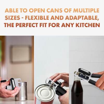 Newhouse Can Opener, Black/Silver, 12/Pack (NHCO-001-12PK)
