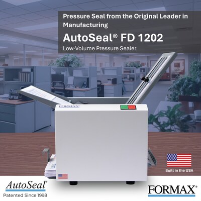 Formax FD 1202 Automatic Pressure Sealer, 160 Sheets (FD1202)