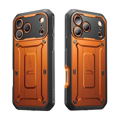 SUPCASE Unicorn Beetle Pro Case for iPhone 17 Pro Max, Shock Absorbing, Coral (SUP-iPhone2025Max-UBPro-SP-Coral)