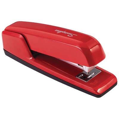 Swingline 747 Reduced-Effort Desktop Stapler, 30-Sheet Capacity, Red (S7074736CC)