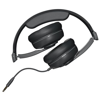 Skullcandy Cassette Junior Over-Ear Headphones with Microphone, Black (S5CSY-N003)