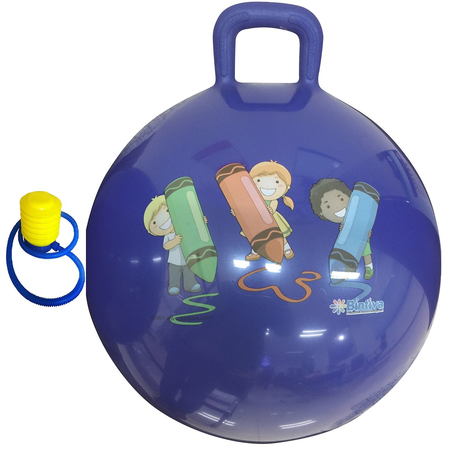 Bintiva Hopper Ball, Blue (BNV45BLUBT)