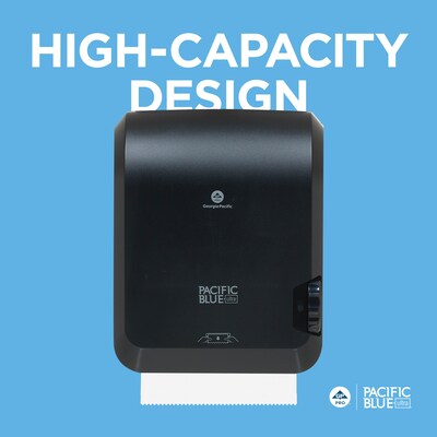 Pacific Blue Ultra Hardwound Paper Towel Dispenser, Black (59589)