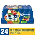 Snapple Juice Drink Variety Pack, 20 oz., 24/Pack (26001)