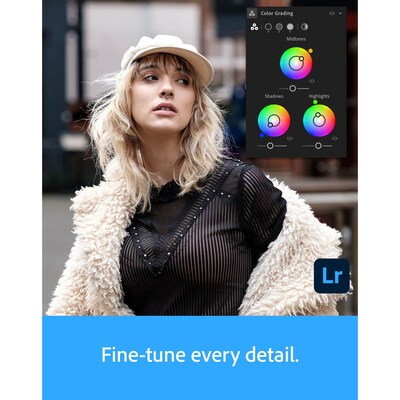 Adobe Creative Cloud Photography Plan for 1 User, Windows/macOS, Download