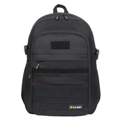 U.S. Army YANKEE Tactical Laptop Backpack, Large, Black (USBYAN18BLK)