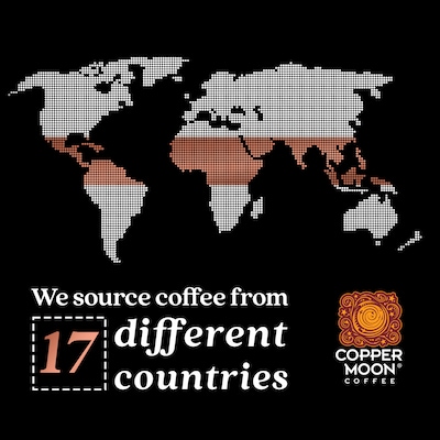 Copper Moon Coffee Hawaiian Hazelnut Beans Coffee, Medium Roast, 32 oz. (260286)