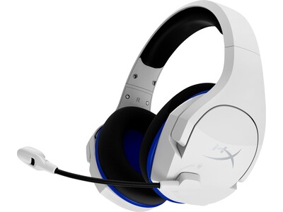 HyperX Cloud Stinger Core Wireless Noise Canceling Stereo Gaming Over-the-Ear Headset, White (4P5J1A