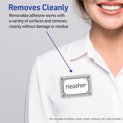 Avery Rectangle Multipurpose Labels, 2-1/3" x 3-3/8", White, 80/Pack (19479370600)